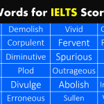 100 IELTS Vocabulary Words for Band Score 9