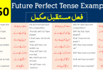 150 Future Perfect Tense Examples with Urdu Translation