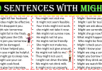 Use Might a in Sentence | 60 Sentences Using Might