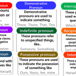 Types of Pronoun with Examples in English | Pronoun Types
