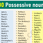Possessive Nouns: A Beginner's Guide with 100 Examples