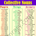 Collectives Nouns List in English with Examples