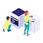Cleaning the Oven