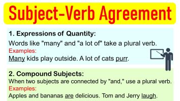 What is Subject-Verb Agreement? -Definition with Rules