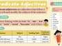 Predicate Adjectives and Usage with Examples in English